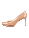 Christian Louboutin Patent Leather Pumps - Neutrals Pumps, Shoes - CHT210097 | The RealReal Patent Leather Pumps