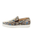 Christian Louboutin Spike Accents Python Sneakers - Brown Sneakers, Shoes - CHT210140 | The RealReal Spike Accents Python Sneakers