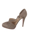 Stella McCartney Canvas Colorblock Pattern DOrsay Pumps - Neutrals Pumps, Shoes - STL210060 | The RealReal Canvas Colorblock... 