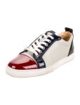 Christian Louboutin Leather Printed Sneakers - Orange Sneakers, Shoes - CHT309006 | The RealReal Leather Printed Sneakers