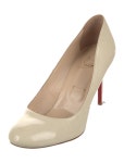 Miu Miu Patent Leather Glitter Accents Pumps - Neutrals Pumps, Shoes - MIU210076 | The RealReal Patent Leather Glitter Accents Pumps