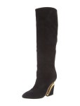 Saint Laurent Suede Boots - Brown Boots, Shoes - SNT400088 | The RealReal Suede Boots