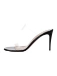 Christian Louboutin PVC Slides - Black Sandals, Shoes - CHT550019 | The RealReal