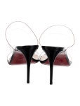 Christian Louboutin PVC Slides - Black Sandals, Shoes - CHT550019 | The RealReal