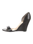 Christian Louboutin Patent Leather Sandals - Black Sandals, Shoes - CHT550028 | The RealReal
