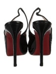 Christian Louboutin Patent Leather Slingback Pumps - Black Pumps, Shoes - CHT550044 | The RealReal