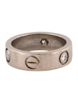 Cartier LOVE Ring, Classic Model, 3 Diamonds - Band, Rings - CRT150033 | The RealReal