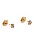 Cartier dAmour Stud Earrings, 2 Diamonds, Medium Model - Stud, Earrings - CRT150045 | The RealReal