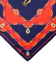 Cartier Silk Printed Scarf - Blue Scarves and Shawls, Accessories - CRT150053 | The RealReal