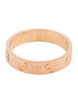 Cartier LOVE Wedding Band - 18K Rose Gold Band, Rings - CRT83823 | The RealReal LOVE Wedding Band