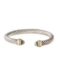 David Yurman Prasiolite Classic Cable Bracelet - Cuff, Bracelets - DVY210082 | The RealReal