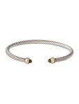 David Yurman Peridot Classic Cable Bracelet - Cuff, Bracelets - DVY210083 | The RealReal