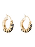 Earrings 14K 1.08ctw Sapphire Huggie Earrings - 14K Yellow Gold Huggie, Earrings - EARRI165883 | The RealReal 14K 1.08ctw... 