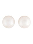 Earrings 18K Pearl & Diamond Stud Earrings - 18K Yellow Gold Stud, Earrings - EARRI210065 | The RealReal 18K Pearl & Diamond Stud... 