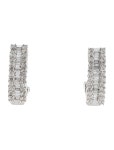 Earrings 14K 1.12ctw Diamond Earclips - Rhodium-Plated 14K White Gold Earclip, Earrings - EARRI316030 | The RealReal 14K 1.12ctw... 