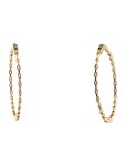 Earrings 18K 7.25ctw Diamond Inside-Out Hoop Earrings - Hoop, Earrings - EARRI370096 | The RealReal