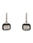 Earrings 18K Diamond Drop Earrings - Black Drop, Earrings - EARRI400022 | The RealReal
