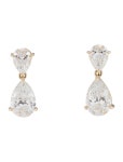 Earrings 14K 8.14ctw Lab-Grown Diamond Drop Earrings - Drop, Earrings - EARRI400023 | The RealReal