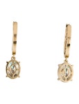 Earrings 14K 3.34ctw Lab-Grown Diamond Drop Earrings - Drop, Earrings - EARRI400024 | The RealReal