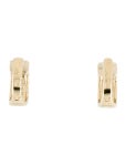 Earrings 14K Diamond Huggie Hoop Earrings - Hoop, Earrings - EARRI402009 | The RealReal
