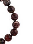 Syna 18K Carved Dyed Chalcedony & Diamond Bead Necklace - Red, 18K White Gold Bead Strand, Necklaces - SYA20762 | The RealReal... 