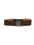 Fendi Zucca FF Logo Canvas Belt - Brown Belts, Accessories - FEN180003 | The RealReal Zucca FF Logo Canvas Belt