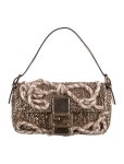 Fendi Crystal Embellished Baguette - Gold Shoulder Bags, Handbags - FEN210058 | The RealReal Crystal Embellished Baguette