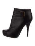 Jimmy Choo Leather Boots - Burgundy Boots, Shoes - JIM323007 | The RealReal Leather Boots