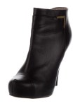 Jimmy Choo Leather Boots - Burgundy Boots, Shoes - JIM323007 | The RealReal Leather Boots