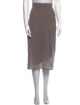 Louis Vuitton 2013 Knee-Length Skirt - Neutrals Skirts, Clothing - LOU780242 | The RealReal 2013 Knee-Length Skirt