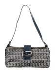 Christian Dior Diorissimo Leather-Trim Shoulder Bag - Black Shoulder Bags, Handbags - CHR315021 | The RealReal Diorissimo Leather... 