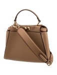 Fendi Leather Peekaboo - Neutrals Handle Bags, Handbags - FEN423002 | The RealReal