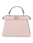 Fendi Leather Peekaboo Mini - Pink Handle Bags, Handbags - FEN423005 | The RealReal