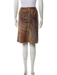 Fendi Vintage Midi Length Skirt - Yellow Skirts, Clothing - FEN434004 | The RealReal