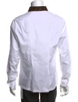 Fendi Zucca FF Logo Silk Dress Shirt - White Dress Shirts, Clothing - FEN441003 | The RealReal
