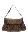 Fendi Zucca FF Chef - Brown Shoulder Bags, Handbags - FEN450020 | The RealReal