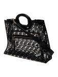 Fendi Zucca FF Runaway - Blue Totes, Handbags - FEN450025 | The RealReal