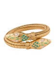 Gucci Multicolor Crystal Cuff - Gold-Tone Metal Cuff, Bracelets - GUC702006 | The RealReal Multicolor Crystal Cuff