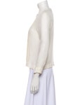 Tory Burch Bateau Neckline Long Sleeve Blouse - Neutrals Tops, Clothing - WTO700463 | The RealReal Bateau Neckline Long Sleeve Blouse