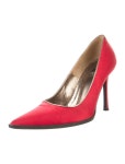 Stuart Weitzman Suede Pumps - Red Pumps, Shoes - WSU370053 | The RealReal Suede Pumps