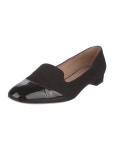 Lanvin Suede Glitter Accents Loafers - Black Flats, Shoes - LAN210033 | The RealReal Suede Glitter Accents Loafers