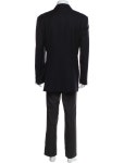 Giorgio Armani Wool Overcoat - Blue Outerwear, Clothing - GIO185005 | The RealReal