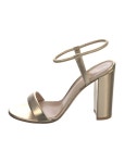 Fendi Leather Printed Sandals - Gold Sandals, Shoes - FEN323005 | The RealReal Leather Printed Sandals