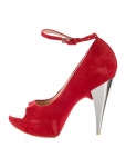 Prada Suede Sandals - Burgundy Sandals, Shoes - PRA832001 | The RealReal Suede Sandals