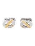 Givenchy Vintage Two-Tone Cufflinks - Gold-Tone Metal - GIV230075 | The RealReal Vintage Two-Tone Cufflinks