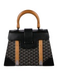 Goyard Goyardine Saigon MM - Black Handle Bags, Handbags - GOY25957 | The RealReal Goyardine Saigon MM