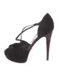Gucci Suede Animal Print T-Strap Pumps - Black Pumps, Shoes - GUC1084807 | The RealReal Suede Animal Print T-Strap Pumps