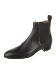 Saint Laurent Eli 25 Leather Boots - Black Boots, Shoes - SNT213945 | The RealReal Eli 25 Leather Boots