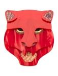 Gucci Resin Panther Head Brooch - Gold-Tone Metal Pin, Brooches - GUC837007 | The RealReal Resin Panther Head Brooch