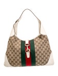 Gucci GG Canvas Jackie Hobo - Brown Hobos, Handbags - GUC1515504 | The RealReal GG Canvas Jackie Hobo
